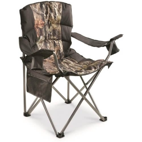 Guide Gear Oversized King Camp Chair, 500-lb.Capacity Best Camp Chair for Big Guys