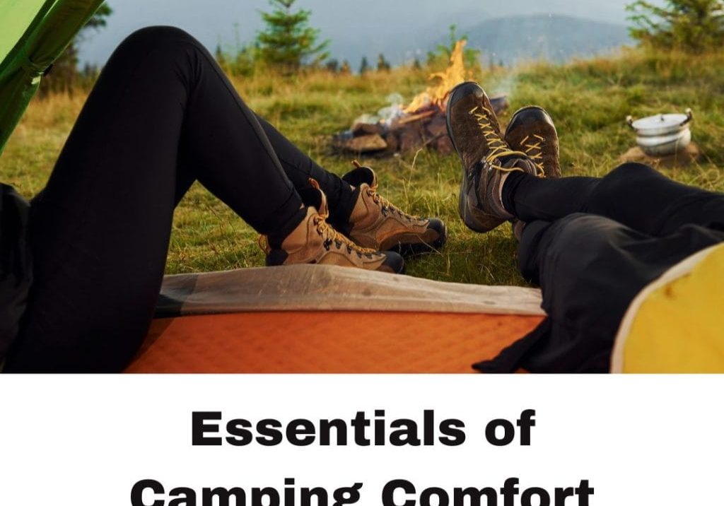 Camping Comfort Shelter, Seating, and Protection